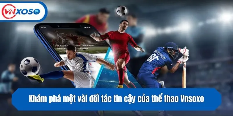 Khám phá một vài đối tác tin cậy của thể thao Vnsoxo